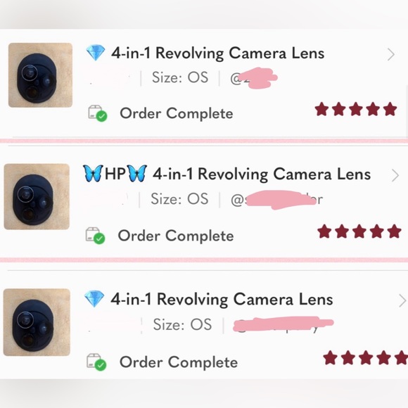 🦋HP🦋 4-in-1 Revolving Camera Lens - Picture 16 of 16